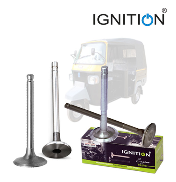 Auto Rikshaw Engine Valves Manufacturers - Suppliers Rajkot - Gujarat India