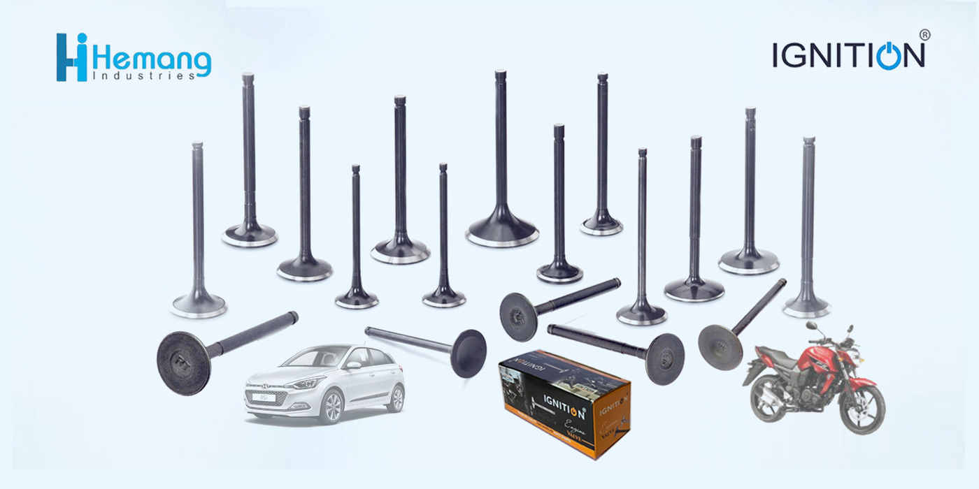 SS Auto Parts Engine Valve Manufacturers - Suppliers and Exporters - Hemang Industries Engine Valve Manufacturers Best Quality Best - Price Rajkot Gujarat India