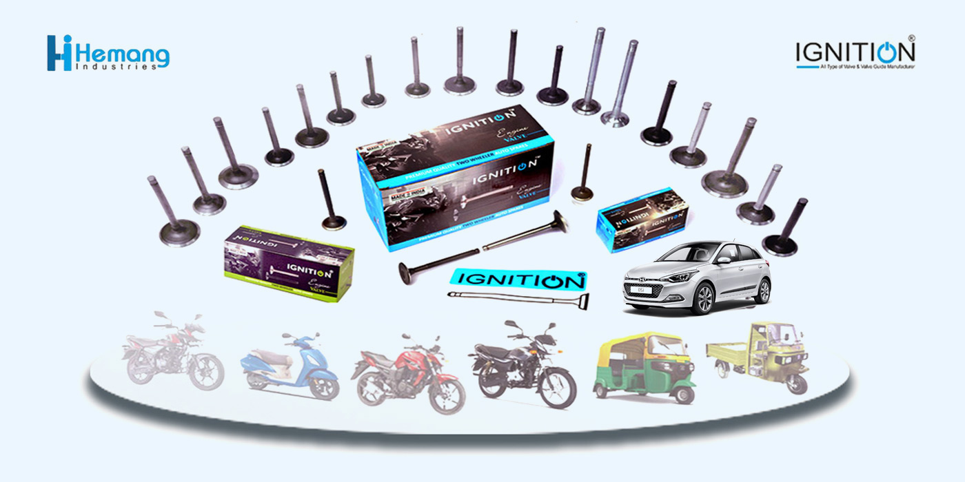 SS Auto Parts Engine Valve Manufacturers - Suppliers and Exporters - Hemang Industries Engine Valve Manufacturers Best Quality Best - Price Rajkot Gujarat India