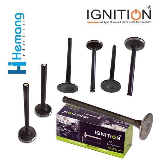 Auto Parts Engine Valve Manufacturers - Suppliers - Exporters Rajkot
