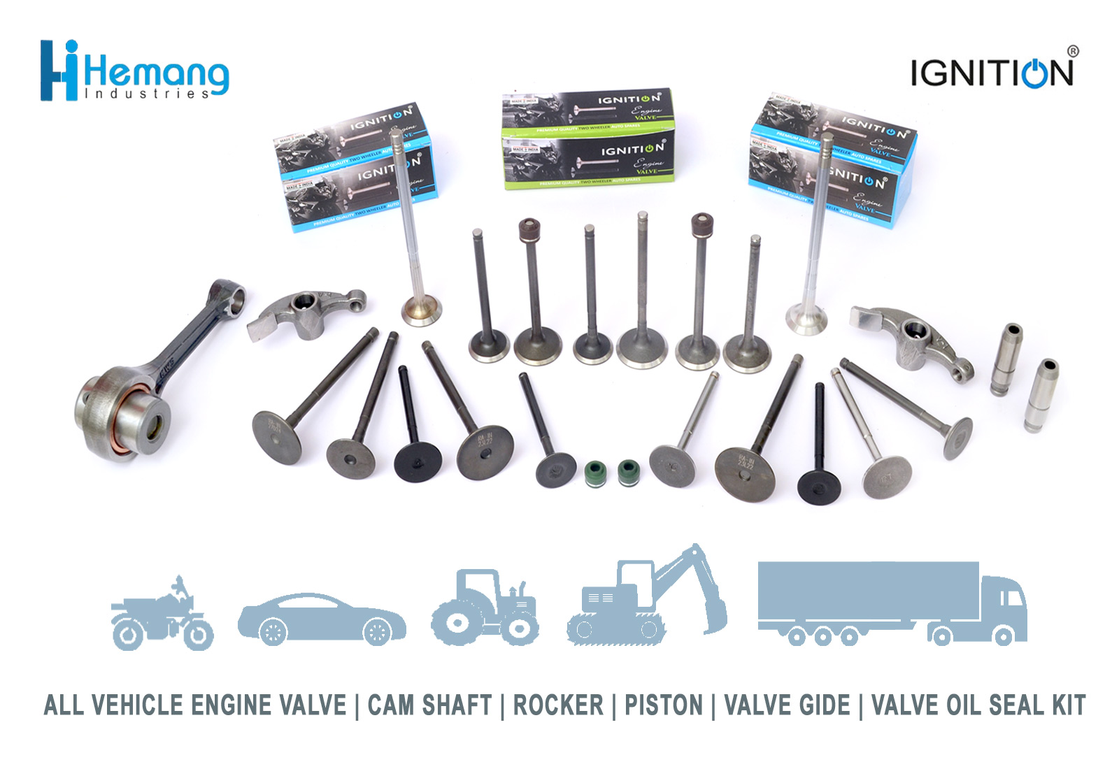 Hemang Industries Auto Engine Valve Products Manufacturers