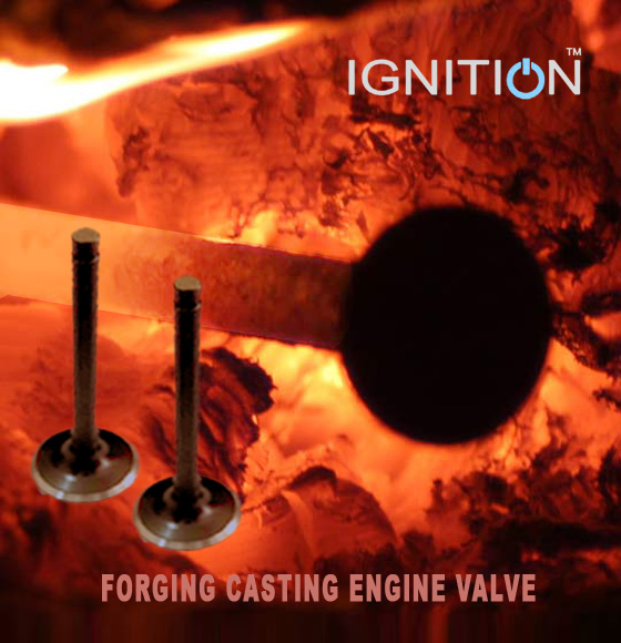 Forging Casting Engine Valve Manufacturing Rajkot Gujarat India